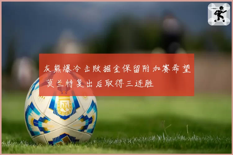 灰熊爆冷击败掘金保留附加赛希望 莫兰特复出后取得三连胜